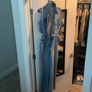 Denim Zara Romper